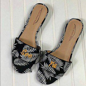 Palm Slides See Ya Who What Wear‎ Target Sz…